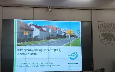 Präsentationsfolie aus dem 3. Ausschuss.